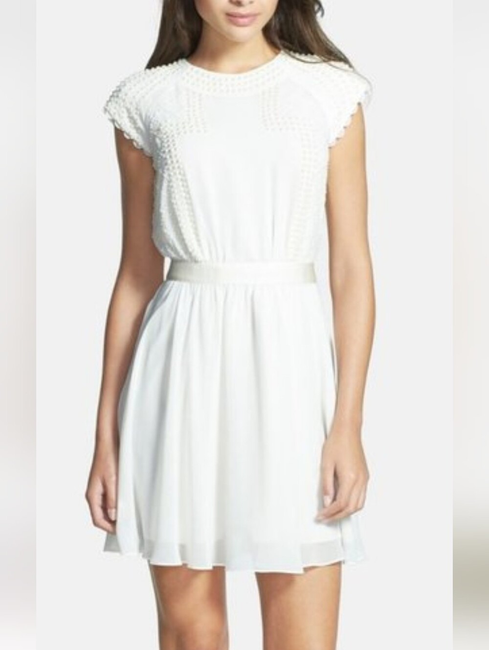 Ted Baker Milana Pearl Detail Dress. Size 0 (2)